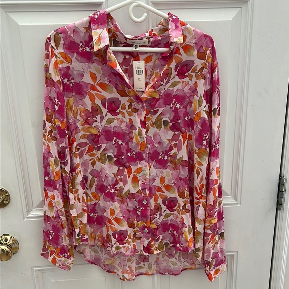 Cloth and Stone Floral Blouse